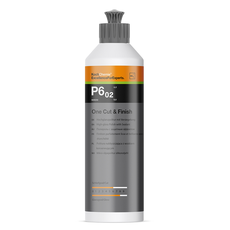 Koch-Chemie One Cut & Finish P6.02 – Medium poleringsmiddel m/ voks - 250ml