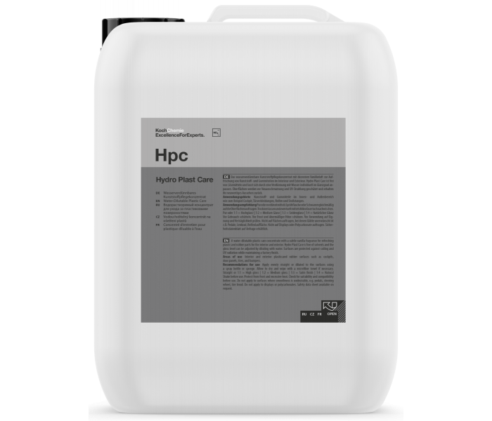Koch-Chemie Hydro Plast Care - Plast- og gummifornyer - 5 liter