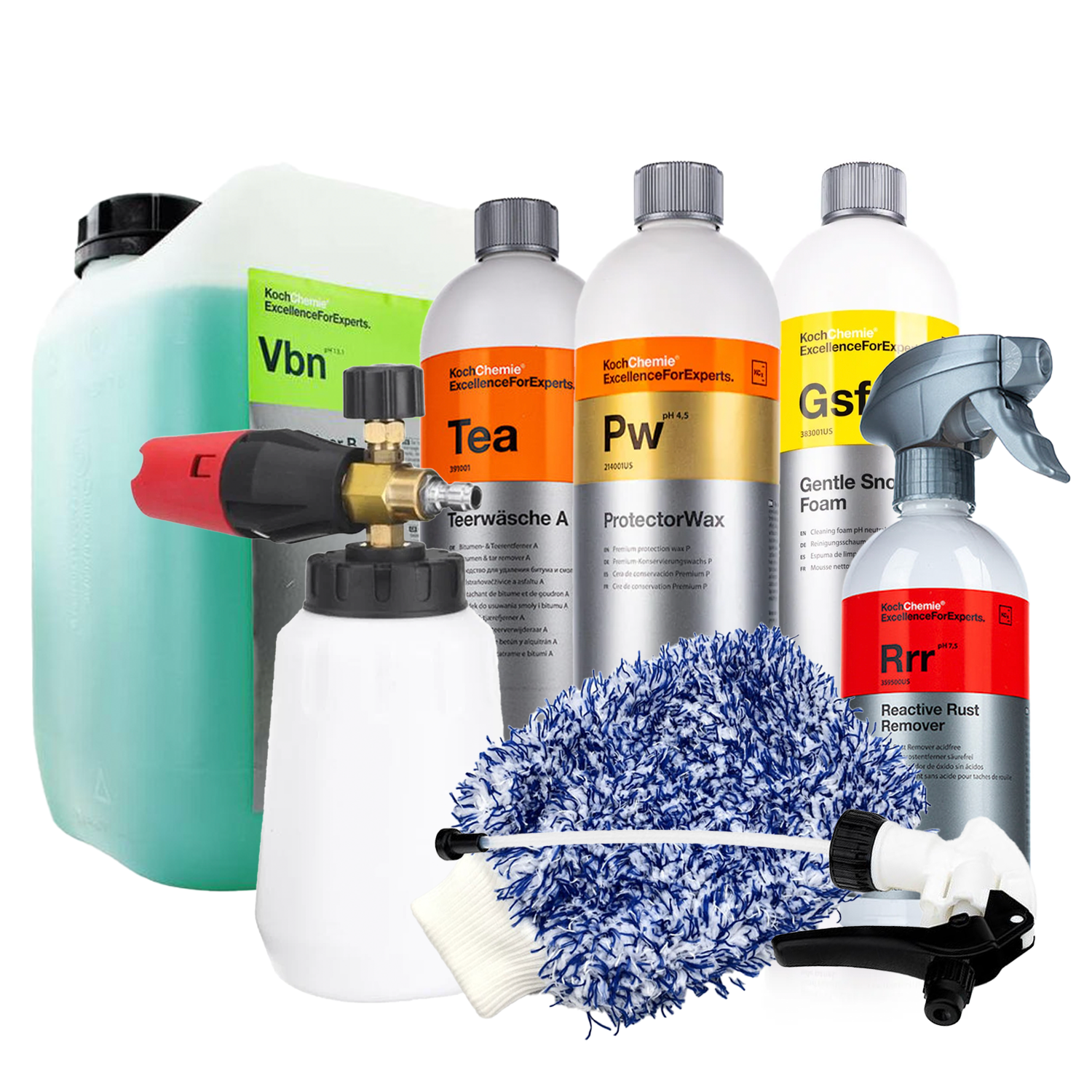 Premium bilpleiepakke med voks