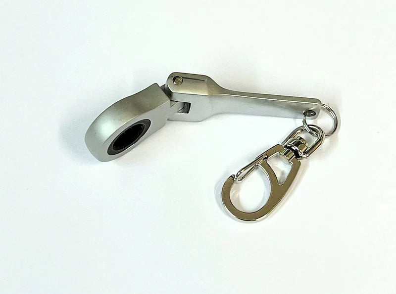 10mm skrallenøkkel / fastnøkkel med skralle - nøkkelring
