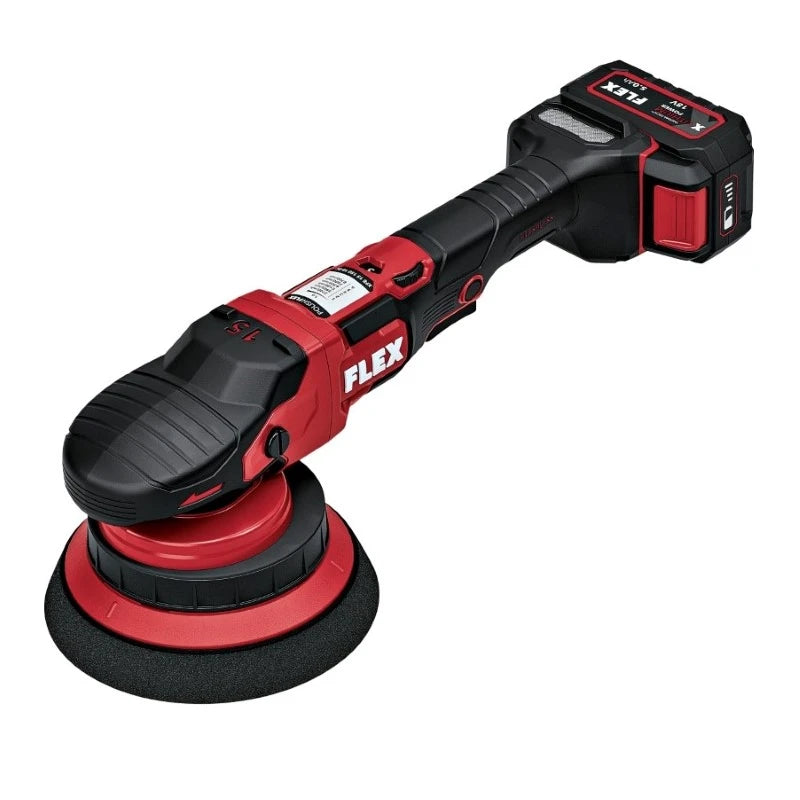 FLEX XFE 15 150 18-EC C – Batteridrevet poleringsmaskin + 2 batterier